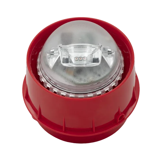 System Sensor Agile Wireless Sounder Strobe, Red (WSF-RR-RF) or White (WSF-WR-RF) Body