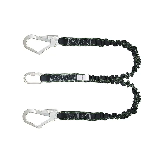 Karam Expandable Internal Shock Absorbing Twin Leg Lanyard
