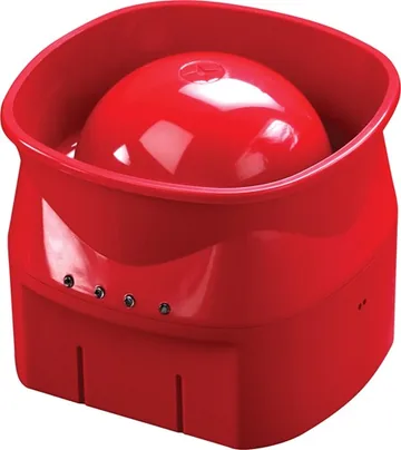 Apollo Discovery Open-Area Voice Sounder, Red Body, Isolating
