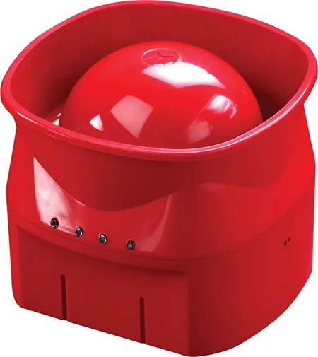 Apollo Discovery Open-Area Voice Sounder, Red Body, Isolating