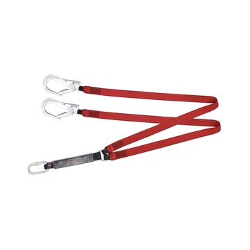 Karam Twin Leg Energy Absorbing Lanyard, 44 mm Webbing