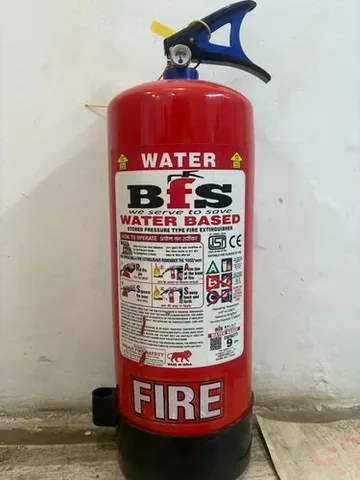 Balaji Fire Safety Water Type Fire Extinguisher, 9 Litre, ISI