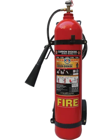 Savemax CO2 Twin Trolley Type Fire Extinguisher, 22.5 Kg
