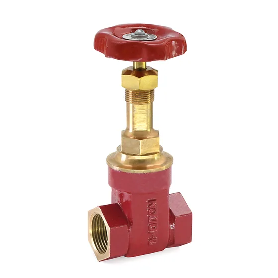 Zoloto Bronze Gate Valve, Rising Stem, Class 2, Screwed (1035C)