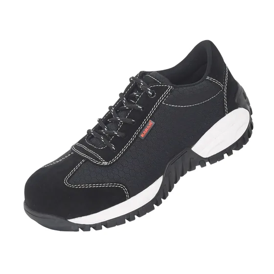 Karam FS260BL Black Suede Low Ankle Safety Shoes