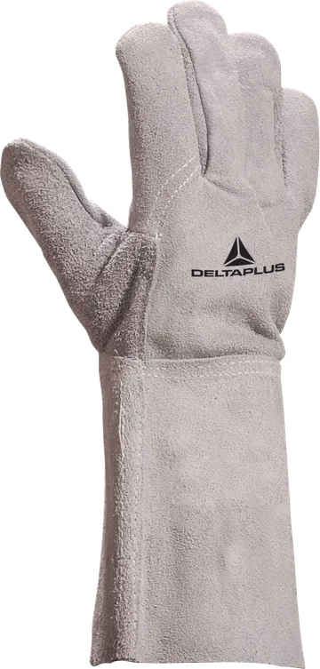 Delta Plus TC716 Split Leather Welding Gloves, 35 cm