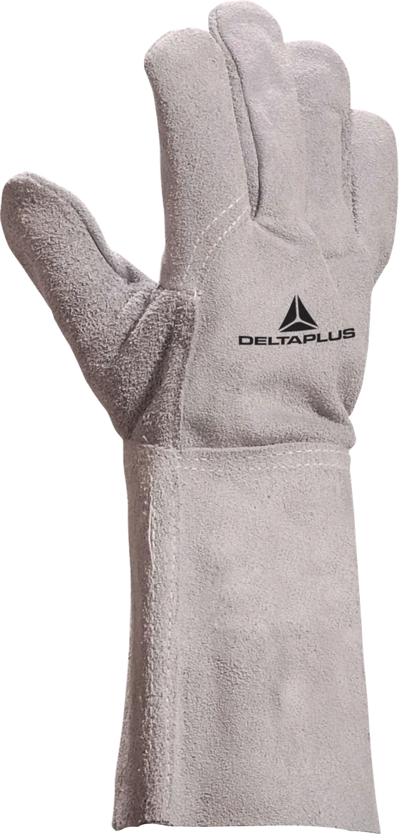 Delta Plus TC716 Split Leather Welding Gloves, 35 cm
