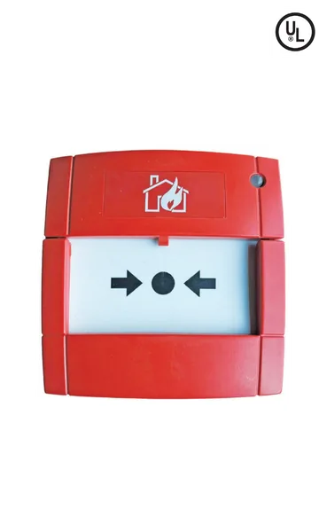 Morley by Honeywell HM-MCP-G-UL-I Addressable Break Glass Manual Call Point (Morley UL)