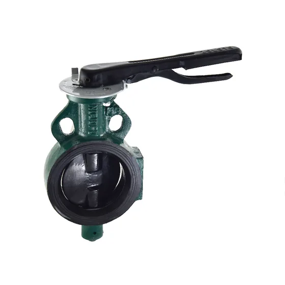 Zoloto Wafer Butterfly Valve, PN 1.6, SG Iron Disc, Lever Operated (1078)