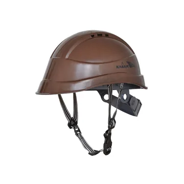 Karam Peakless Safety Helmet with Y Type Chin Strap (EN 397, IS 2925)