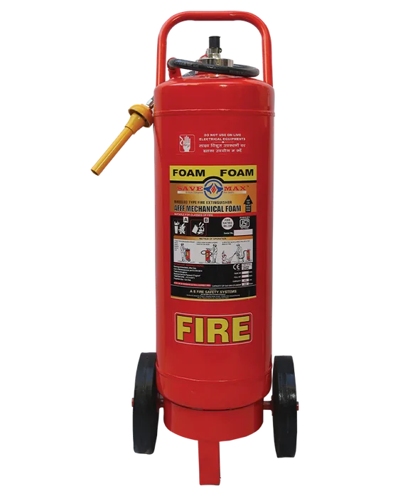 Savemax Mechanical Foam Trolley, AFFF, CO2 Stored Pressure (25 and 45 Litre)