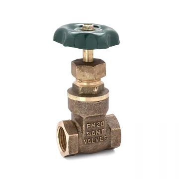Sant Valves SBM-2 Bronze Gate Valve, Screwed BSP