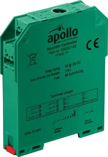 Apollo XP95 DIN-Rail AV Control Module (5 Amperes)
