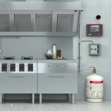 Ceasefire LPCB Commercial Kitchen Suppression System, Watermist Based (LPS 1223)