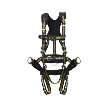 Karam FAP15508EDB Rig Harness with Sling Seat and Positioning Belt, 4 D-Rings