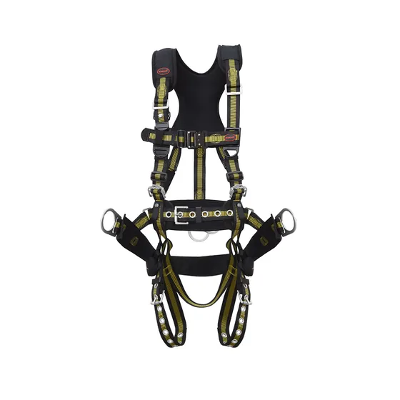 Karam FAP15508EDB Rig Harness with Sling Seat and Positioning Belt, 4 D-Rings
