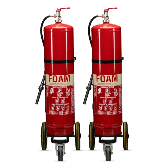 Ceasefire Foam Wheeled Fire Extinguisher, 60 ltr Aspirating Model (BIS)