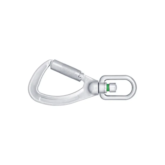 Karam Steel Swivel Locking Snap Hook with Load Indicator