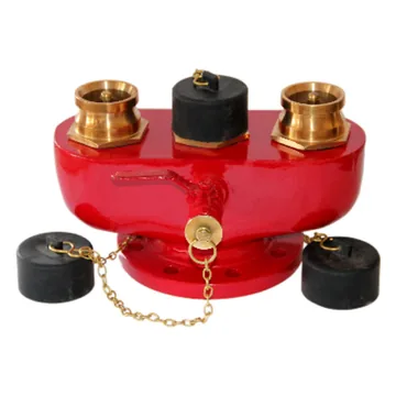 New Age Three Way Inlet Breeching, 6 inch Outlet