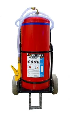 Minimax ABC Mobile Fire Extinguisher, MAP 50 or MAP 90 (25 to 75 kg)