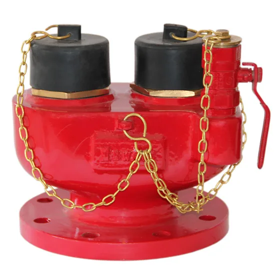 New Age Two Way Inlet Breeching, 4 inch Outlet