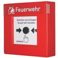 Siemens FDM223 Cerberus PRO Addressable Manual Call Point, Complete, Indirect Actuation