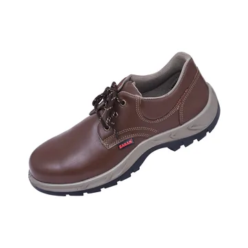 Karam FS61 Executive Lace-Up Brown Leather Safety Shoes