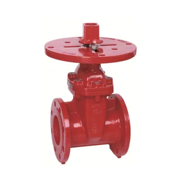 Sant Valves Z45XC-2 Resilient Seated NRS Gate Valve, Flanged, with Post Flange