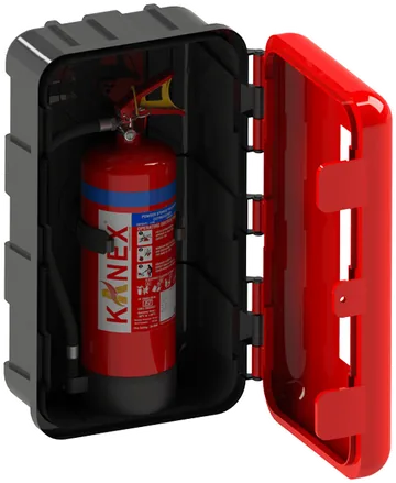 Kanex Fire Extinguisher Box and Cabinet (Polypropylene)