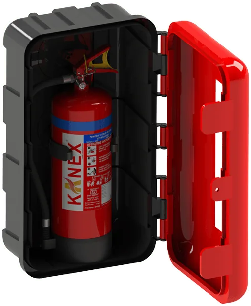 Kanex Fire Extinguisher Box and Cabinet (Polypropylene)