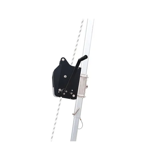 Karam Confined Space Winch, EN 1496 Class B, Wire or Synthetic Rope