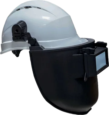 Delta Plus CASOUD2HE Helmet Mounted Welding Shield, Shade 11