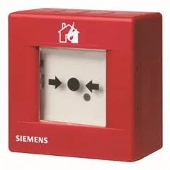 Siemens FDM221 Cerberus PRO Addressable Manual Call Point, Glass Insert, for Housing FDMH291