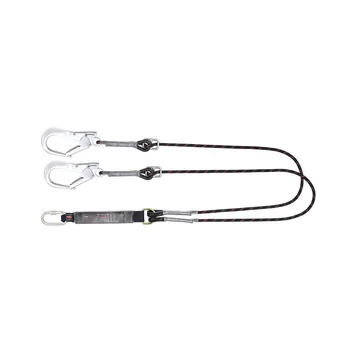 Karam Twin Leg Adjustable Energy Absorbing Lanyard, Kernmantle Rope