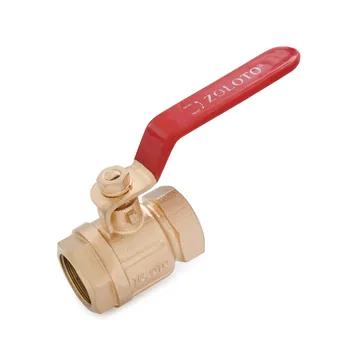 Zoloto Bronze Ball Valve, Full Bore, Screwed (1008)