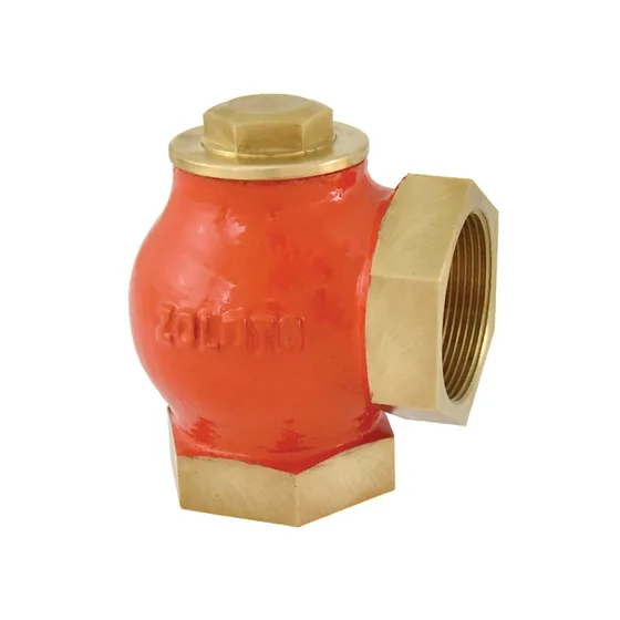 Zoloto Bronze Angle Lift Check Valve, Screwed (1010A)