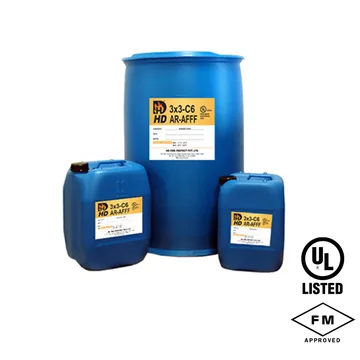 HD Fire AR-AFFF 3X3-C6 Alcohol Resistant Foam Concentrate, UL Listed