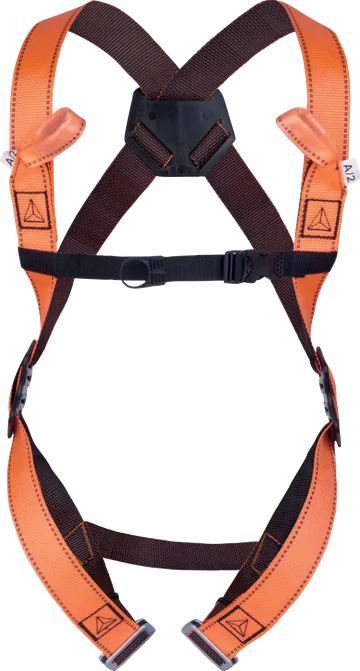 Delta Plus HAR12 Full Body Harness, 2 Attachment Points