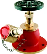 Aaag Oblique Landing Valve, FM Approved, Gunmetal (AAAG FM104G)