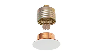 Tyco Series RFII-C Royal Flush II Concealed Corridor Pendent Sprinkler, K5.6, Quick Response (TFP263)