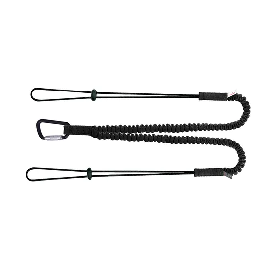 Karam Twin Tool Lanyard, Elasticated Webbing