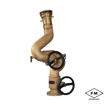 HD Fire VAJRA 433 Monitor, Cast Bronze, 4 inch, FM Approved