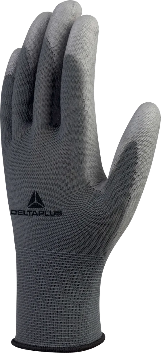 Delta Plus VE702 Polyamide Gloves, PU Coated