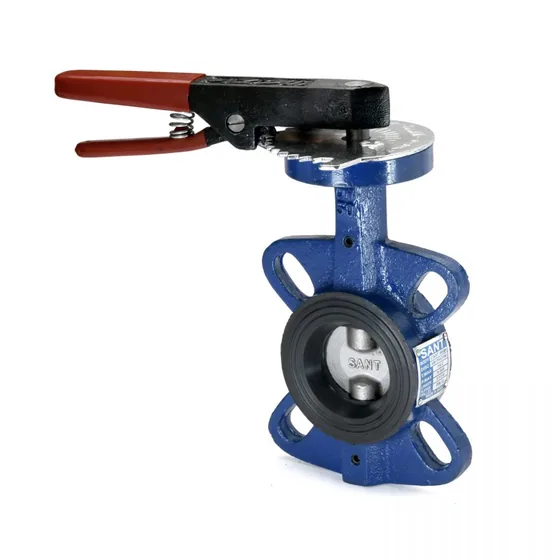 Sant Valves CR-28C Cast Iron Butterfly Valve, CF8M Disc, PN 16