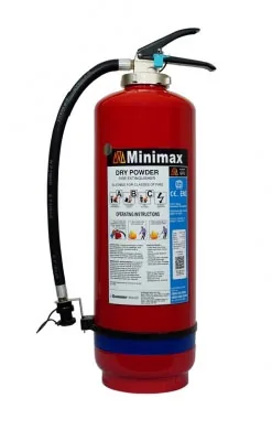 Minimax ABC Fire Extinguisher, MAP 50 or MAP 90 Gas Cartridge