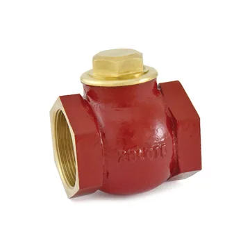 Zoloto Bronze Horizontal Lift Check Valve, Medium Pattern, Screwed (1010)