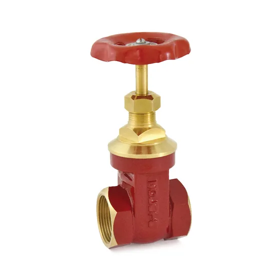 Zoloto Bronze Gate Valve, Peg Type, BS EN 12288, Screwed (1007)