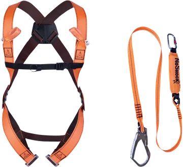 Delta Plus ELARA190 Scaffolding Fall Arrest Kit, Webbing Lanyard