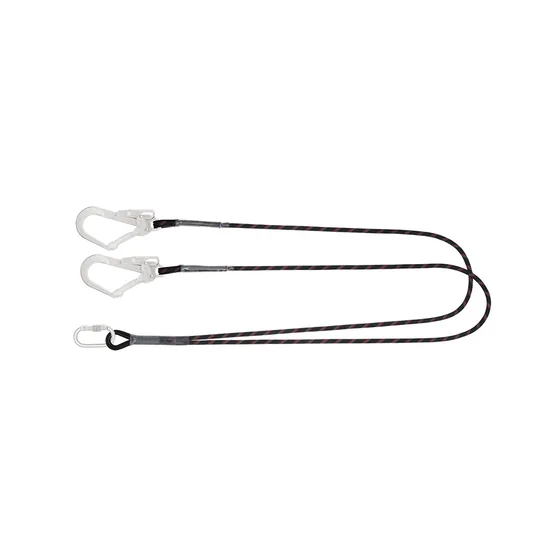 Karam Twin Leg Restraint Lanyard, Kernmantle Rope