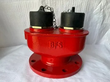 Balaji Fire Safety 2 Way Breeching Inlet, Cast Iron, 63 mm